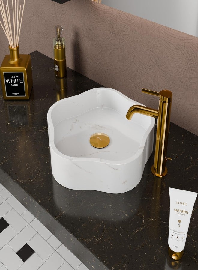 B Backline Brass 7-Inch Pop up Waste Coupling for Wash Basin | 32 MM Full Thread Waste Coupling For Basin (Gold Glossy, 7-INCH) - Image 5